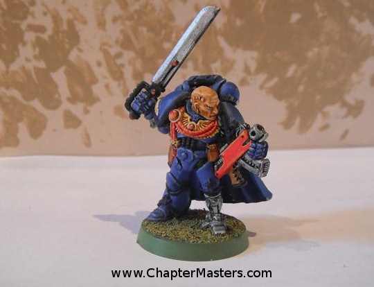 Veteran Captain, rogue trader captain, metal captain, old captain, 40k